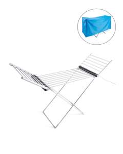 Winged Heated Airer (3 Year Warranty) £39.99 Delivered Pre-Order From Tuesday 3/1/23 - In Store From 8/1/23 @ Aldi