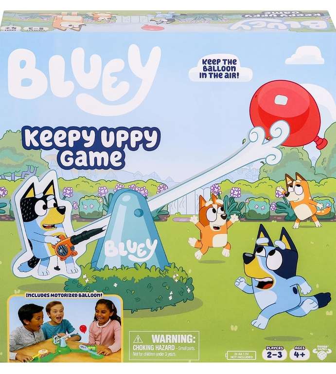 Bluey Cruiser Mini Park Family Vehicle / Bluey Keepy Uppy Game £15 (Free Click & Collect)
