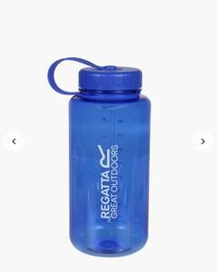Tritan Flask - BPA free - 1L (Oxford Blue / Ebony) - £2.45 (free click & collect) @ Regatta