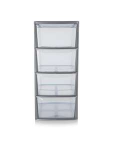 4 Drawer Storage Unit now £10+ free click and collect @ George (Asda)