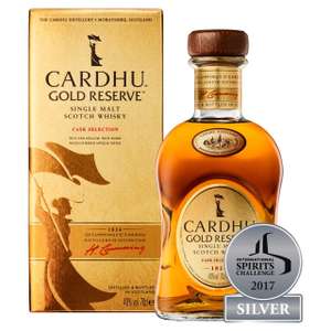 Cardhu Gold Reserve Single Malt 70cl £25 Morrisons
