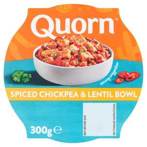 Quorn bowls spiced chickpea & lentil/biriyani 49p @ Farmfoods Ilford