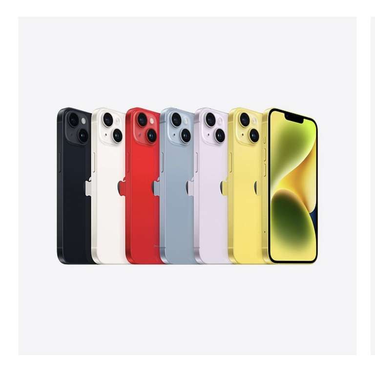 Apple IPhone 14 128GB - Various Colours