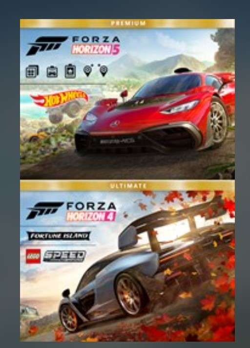 Forza Horizon 4 and Forza Horizon 5 Premium Editions Bundle for 61p, XBox and PC at Xbox