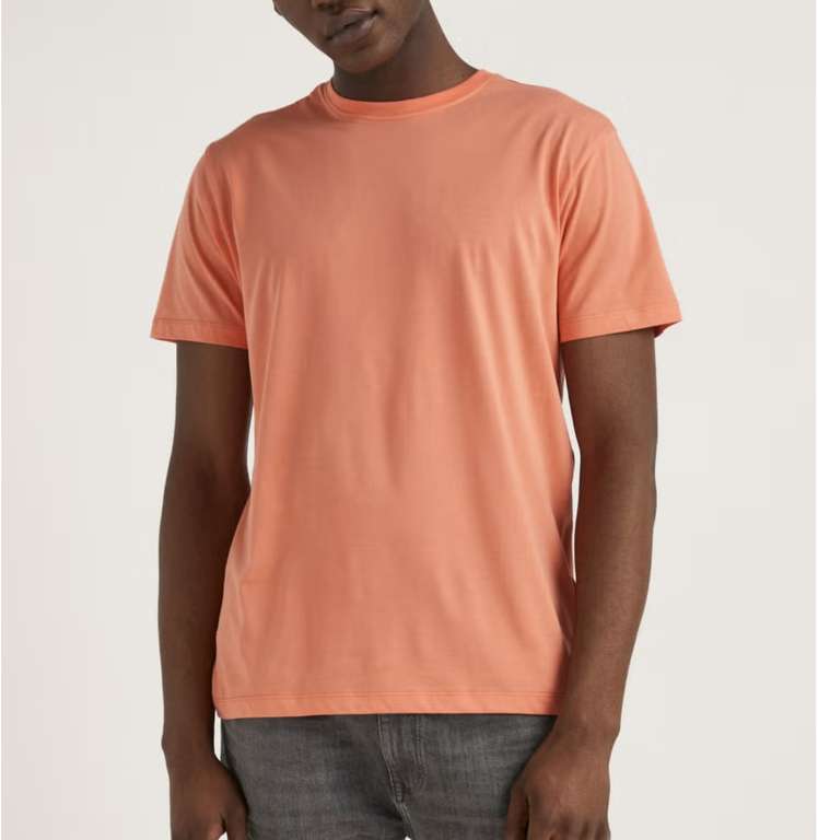 3 Pack - Mens Essentials 100% Cotton T-Shirts (Sizes S-XXL) - 99p C&C