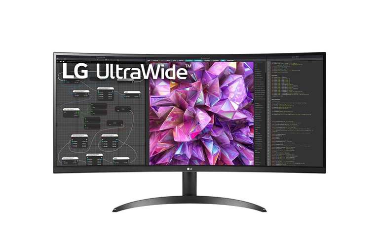 LG 34'' 21:9 Curved UltraWide QHD (3440 x 1440) Monitor £299.98 at LG Electronics