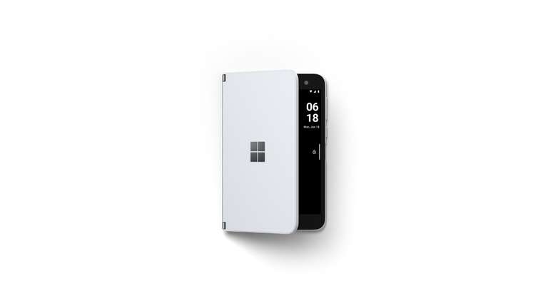 Microsoft Surface Duo 14.2 cm (5.6") Dual SIM Android 10.0 4G USB Type-C 6 GB 256 GB 3577 mAh, White - £349.20 @ Technoworld