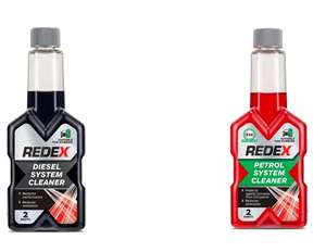 Redex Diesel Fuel System Cleaner / Redex Petrol Fuel System Cleaner - 2 shots - 250ml - £2.50 each (Clubcard Price) @ Tesco