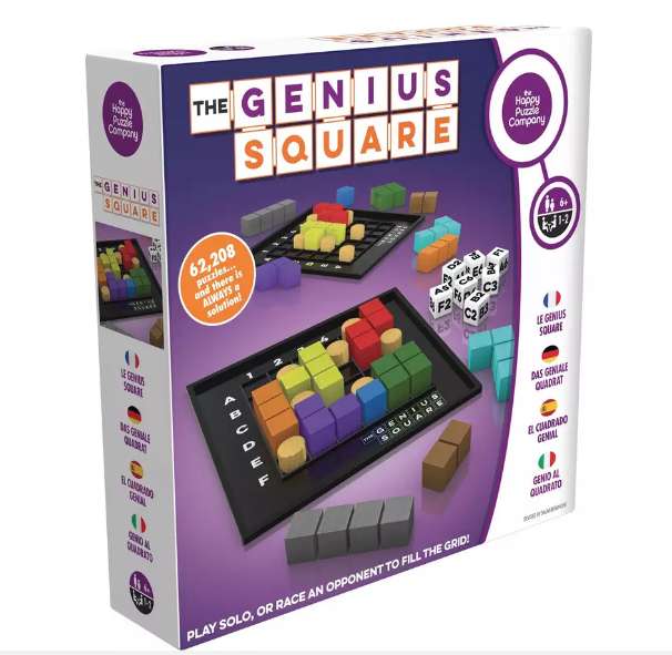 Genius Square Grid Game £12.75 with free collection at Argos