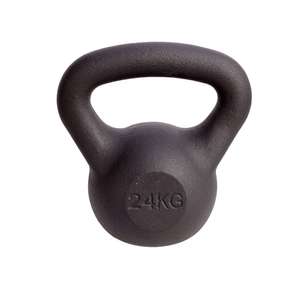 Pro Fitness 24kg Cast Iron Kettlebell + Free Collection