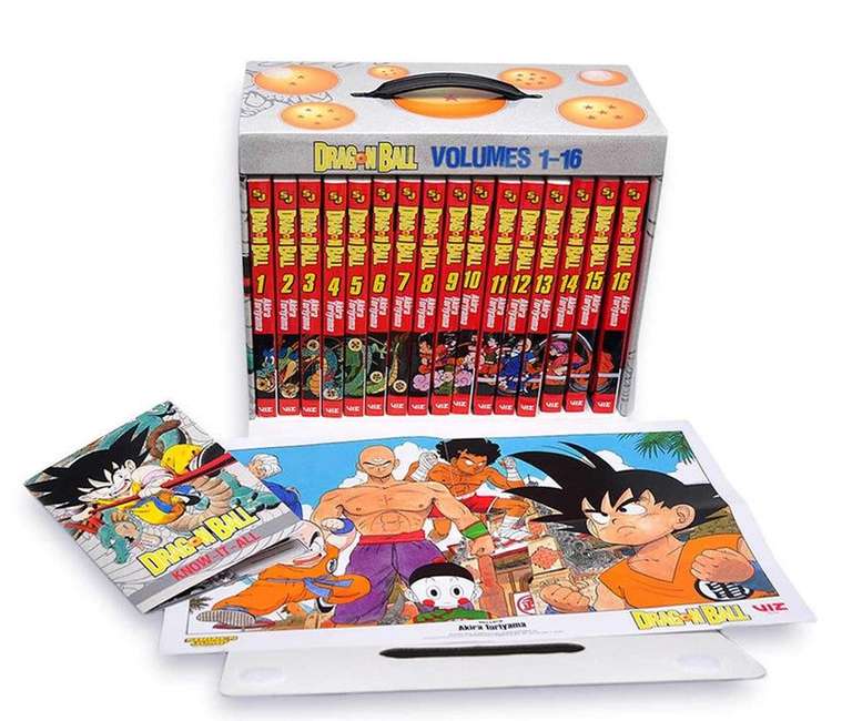 Dragon Ball Complete Box Set: Volumes 1-16 [Paperback] (New) - £53.27 Delivered With Code @ World of Books