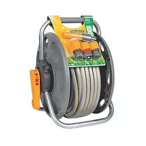 Hozelock 2-in-1 Reel With 25m Hose And Accessories - £32.99 (Free Collection) @ Screwfix