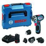 Bosch Professional GSR 12 V-15 FC Cordless Drill Driver Set