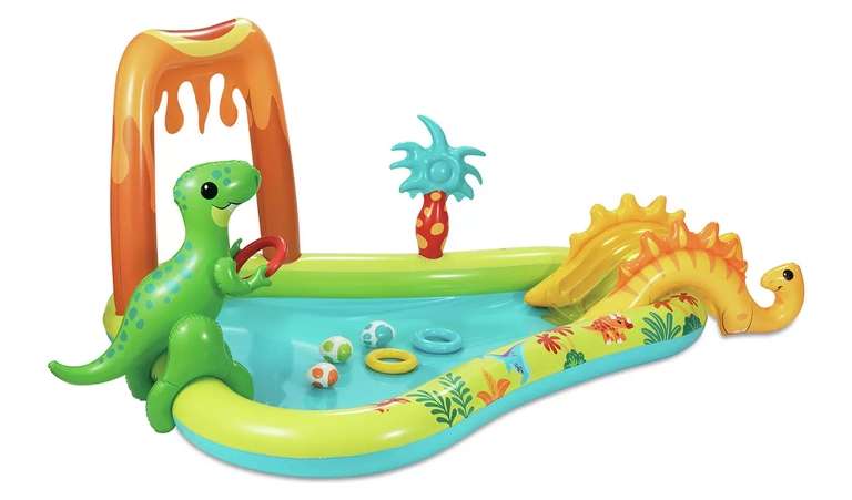 Summer Waves Dino Water Activity Play Centre - Free Click & Collect