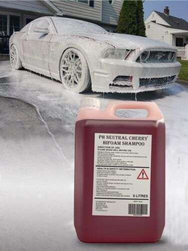 Cherry Blast Snow Foam Ultra Thick Foam, Car Shampoo Vehicle Cleaner 5L - £10.75 delivered @ inspired-distribution / eBay (UK MAINLAND)