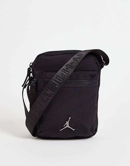 Jordan Jumpman Airborne crossbody bag in black