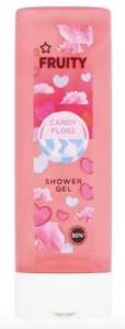 Selected Fruity Shower Gels 250ml 10 Varieties (eg Fruity Shower Gel Candyfloss) - Members Only Price - Free C&C