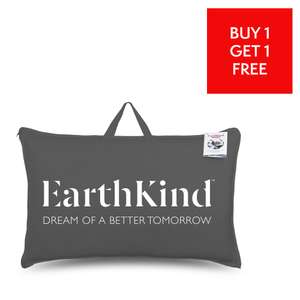 Buy One Get One Free - EarthKind Synthetic Medium Support Back Sleeper Pillow £25 Delivered (UK Mainland) @ Sleepseeker