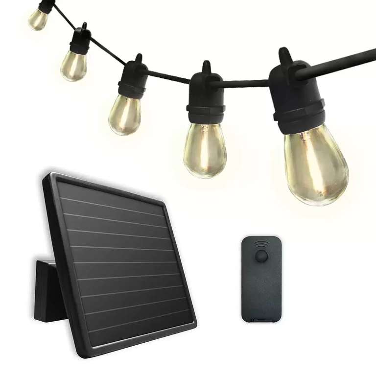 Sunforce Solar String Lights with Remote Control - £33.99 (Membership Required) @ Costco
