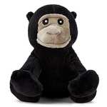 Zappi Co Children's Soft Cuddly Plush Toy Animal - Gorilla