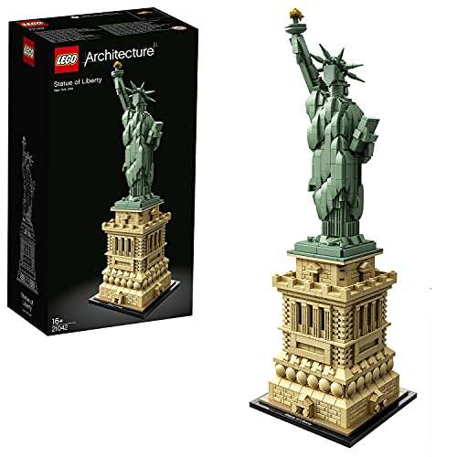 LEGO 21042 Architecture Statue of Liberty Model Building Set, Collectable New York Souvenir - £68.29 @ Amazon Germany