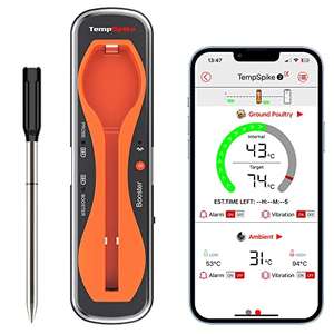 ThermoPro TempSpike 150m Range Truly Wireless Meat Thermometer £62.3 Dispatched By Amazon, Sold By ThermoPro UK