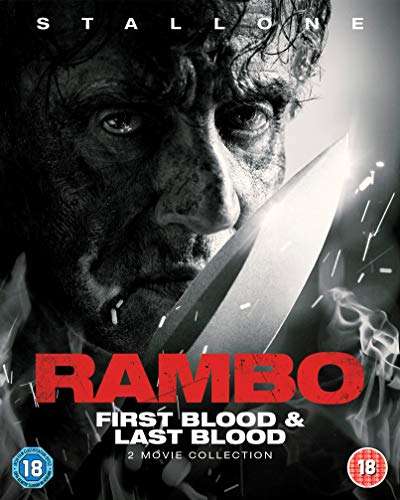 Rambo: First Blood & Last Blood (2 Movie Collection) [Blu-ray] £4.66 at Amazon