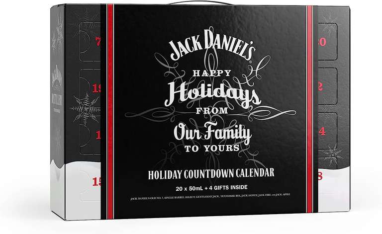 Jack Daniel's Tennessee Whiskey 24-Day Advent Calendar Gift