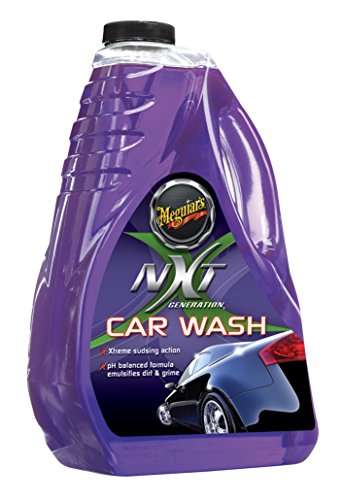 Meguiar's G12664EU NXT Generation Car Wash 1.8L for hard water area's & pH balanced - £14.98 Prime Exclusive Deal