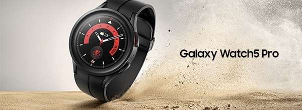 Samsung galaxy watch pro 5 (no strap) £234 /£134 with trade in plus £75 Adidas voucher @ Samsung EPP