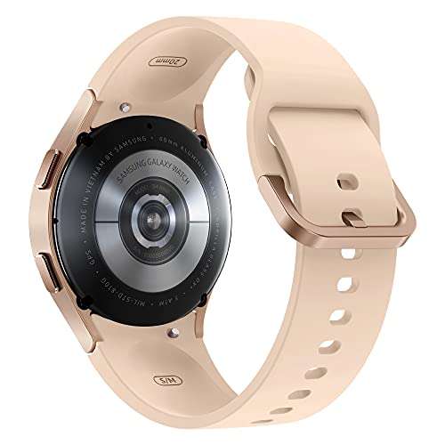 Deal: Samsung Galaxy Watch4 40mm Bluetooth Smart Watch, 3 Year Manufacturer Warranty, Pink Gold or Black (UK Version)