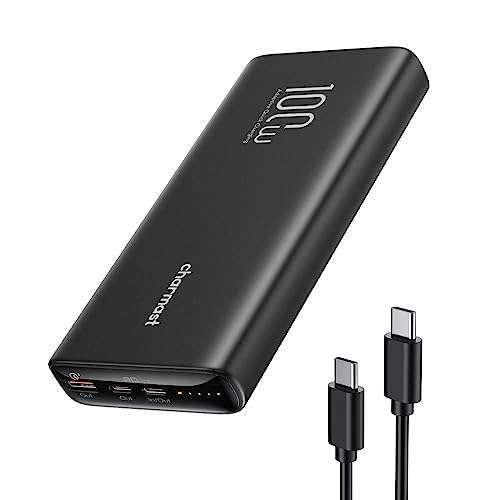 Charmast 100W PD Power Bank 20000mAh USB C Battery Pack Portable Charger Power Pack with voucher sold by Chen Ying Ke Ji
