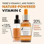 Vitamin C Face Serum - Hyaluronic Acid, Retinol, & Vit E £5.99 / £5.39 S&S @ Dispatches from Amazon Prime Sold by Eclat Skincare