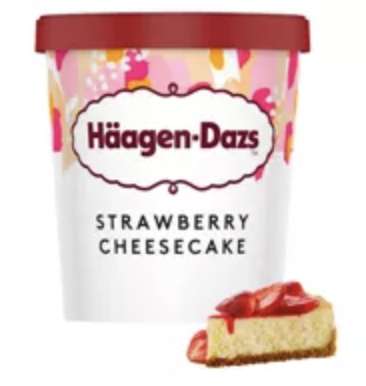 Haagen-Dazs Strawberry Cheesecake Ice Cream 460ml - £3.50 @ Asda