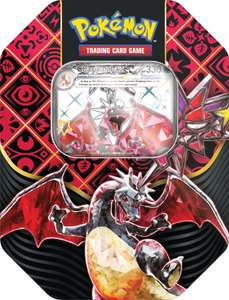 Pokémon Trading Card Game: Assorted Scarlet & Violet Paldean Fates Tin incl. Charizard