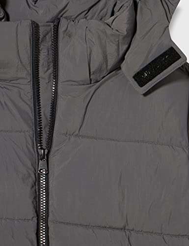 Calvin Klein Men's Crinkle Nylon Puffer Jacket Padded Size XL