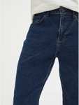 Dark Blue 90s Slim Fit Jeans With Stretch - Free C&C