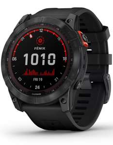Garmin fēnix 7X Sol Slate Grey / Black Band GPS Watch