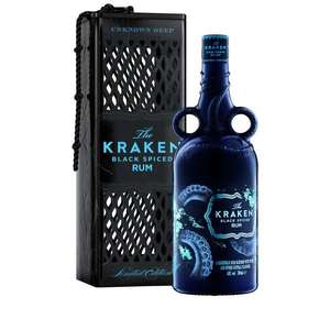 Kraken Black Spiced Rum Unknown Deep Bioluminescence Limited Edition 2021 - £33 (+£4.99 Delivery) @ The Whiskey Shop