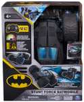 DC Comics Batman - Stunt Force Batmobile, Indoor Remote-Control Car mobile , Action Figure Compatible Turbo Boost & Crazy Stunt Capabilities