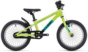 Cube Cubie 160 RT Kid's Bike 2023 - Green 'N' Black