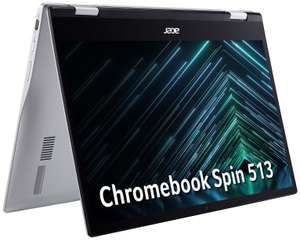 Acer Spin 513 13.3in Snapdragon 4GB 64GB 2-in-1 Chromebook - £199 + Free Click and Collect (selected locations) @ Argos