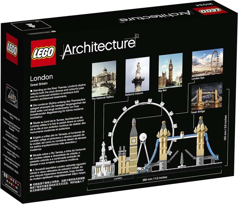LEGO 21034 Architecture London Skyline w/ Code