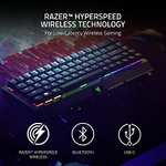Razer BlackWidow V3 Mini HyperSpeed (Yellow Switch) - 65% Compact Wireless Mechanical Gaming Keyboard £99.99 @ Amazon