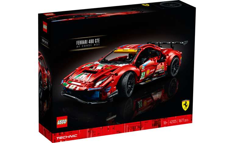 25% Off 29 Lego Sets - Inc - Technic Ferrari 488 GTE AF Corse 51 = £127.50, Millennium Falcon = £112.50 With Click & Collect @ George (Asda)