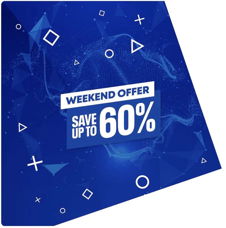 PlayStation Store Weekend Offer - Up To 60% off