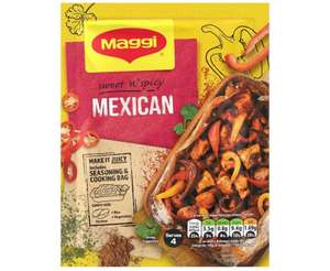 Free Sample Maggi Juicy Sweet and Spicy Mexican Chicken Recipe Mix (selected accounts)