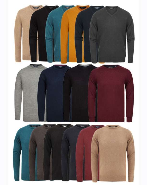 Men’s Jumpers from £8.99 with code + £2.80 delivery @ Tokyo Laundry