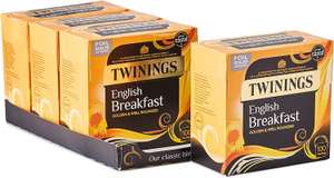 Twinings English Breakfast 4x 100 Tea Bags - £12 / £10.80 Subscribe & Save + 15% Voucher on 1st S&S @ Amazon