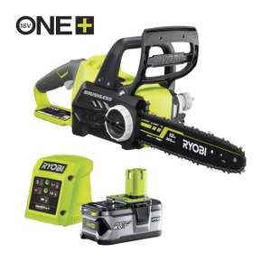 18V ONE+ Cordless Brushless 30cm Chainsaw (1 x 4.0Ah) plus 3.2% Quidco Casback